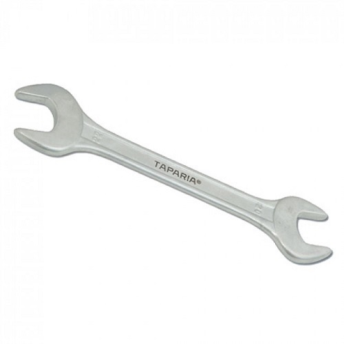 Taparia Double Ended Spanner Ribbed Chrome Plated, DER 46x50 mm